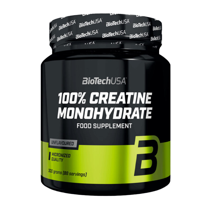 micronized 100% creatine monohydrate –300 g – biotechusa