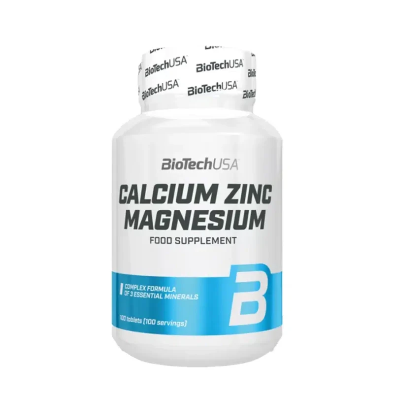calcium zinc magnesium 100 tabs